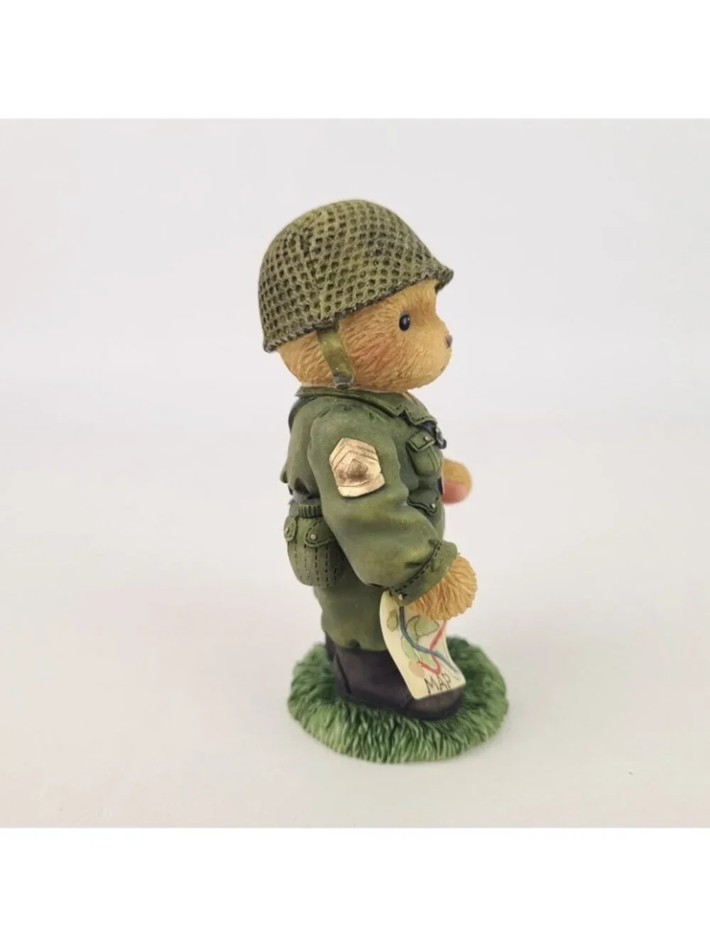 Cherished Teddies Great Friendship Make A Soldier 706930 Porcelain Figurine